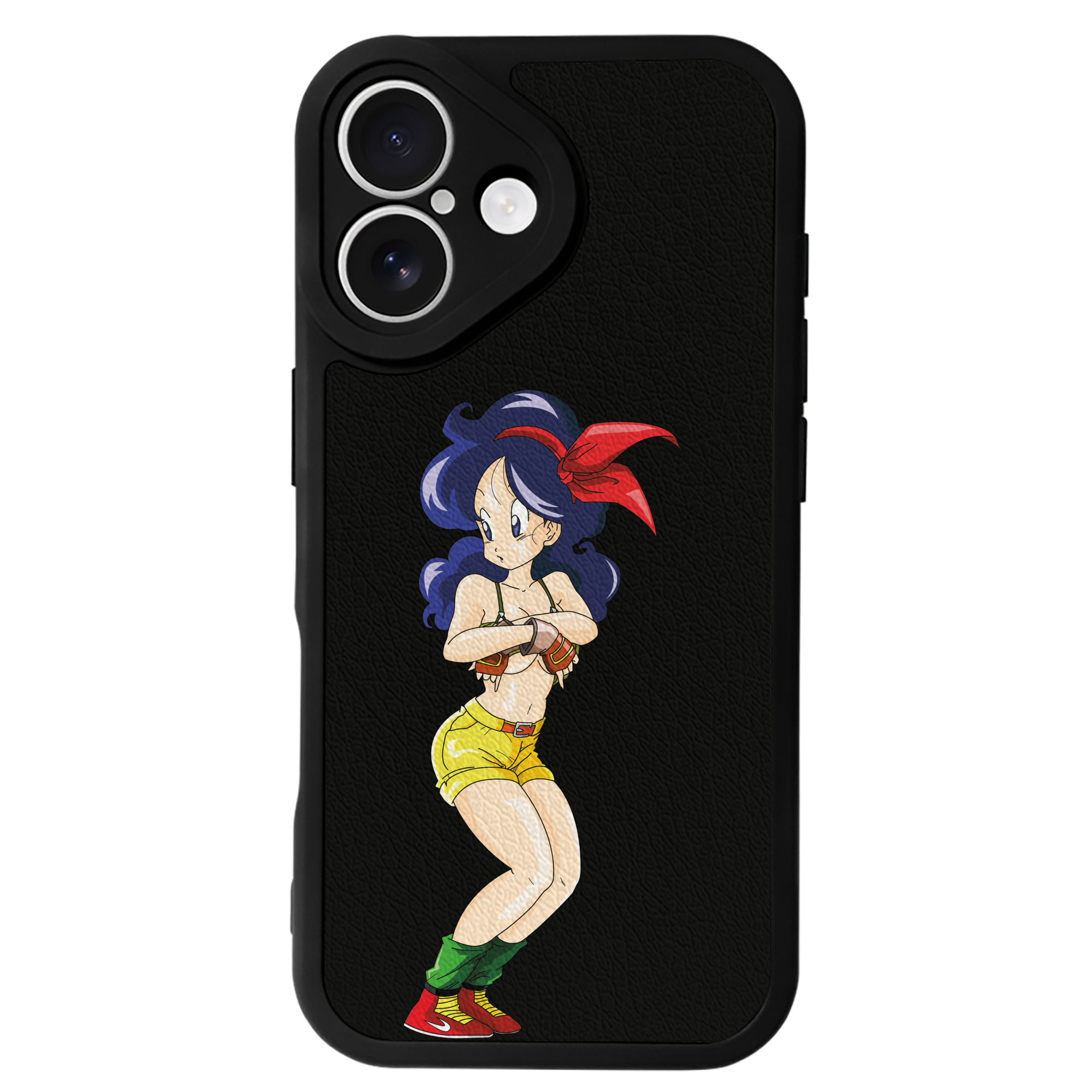 （画像用） ドラゴンボール DRAGON BALL 【iPhone 16シリーズ対応】シリコンスマホケース（レザー調） 材質：シリコン